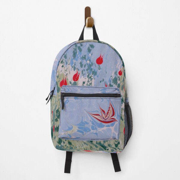 Item preview, Marbled Painted Tulips - Turkish Ebru Art designed and sold by T Artist.