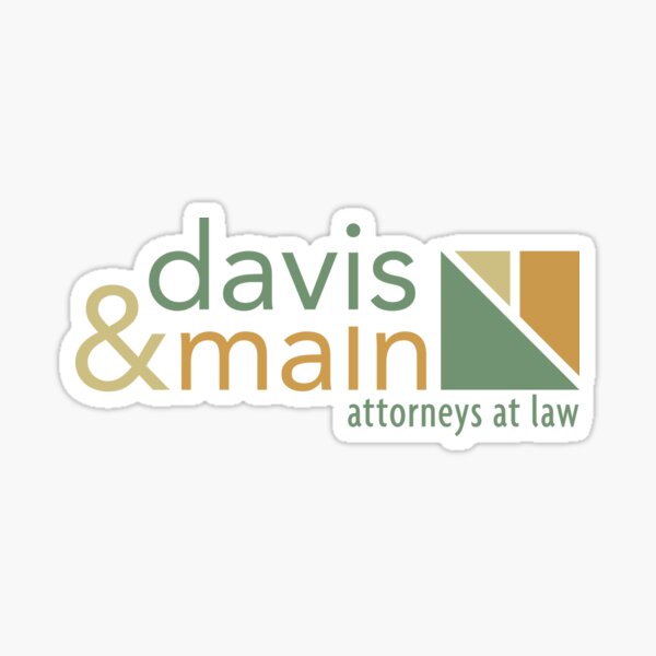davis & main Sticker