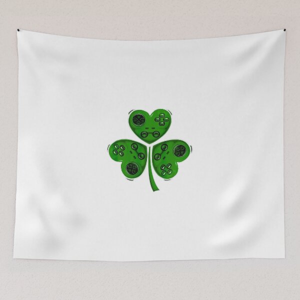 Item preview, Video Game Controller St Patrick's Day Shamrock designed and sold by DoreskyDavid.