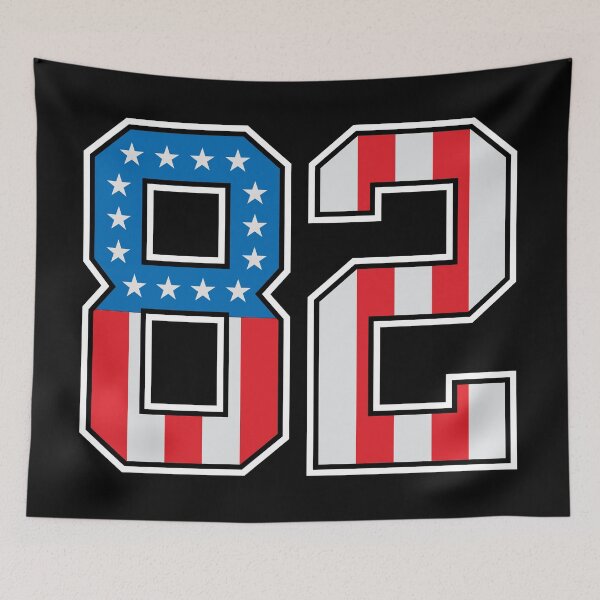 Item preview, 82 American Lucky Number Eighty-two United States Flag designed and sold by Urosek.