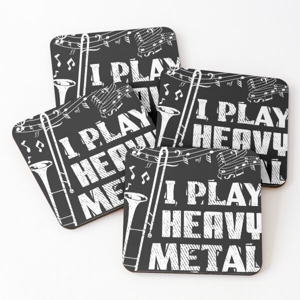 Artikelvorschau, Posaunist Ich spiele Heavy Metal Marching Band entworfen und verkauft von Grewal21.