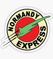The Planet Express Parody: Mass Effect Sticker
