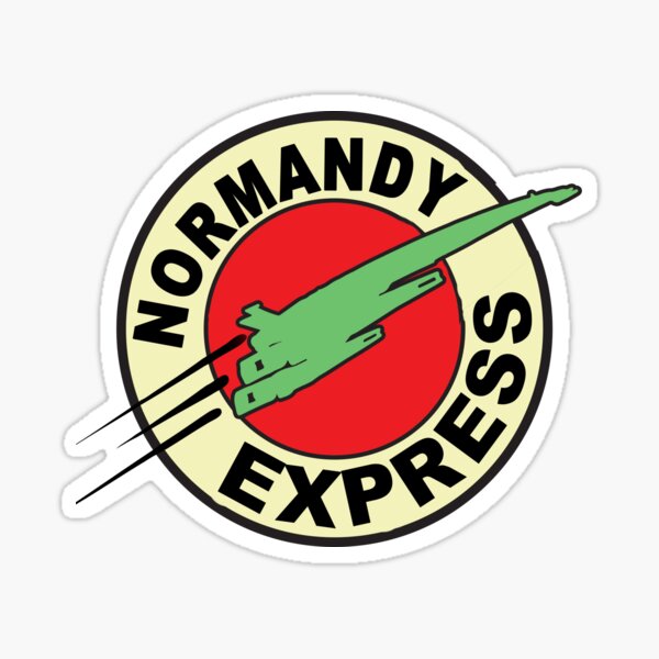 The Planet Express Parody: Mass Effect Sticker