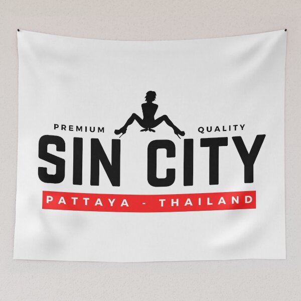 Item preview, Sin City Pattaya - Thailand designed and sold by Scubaloppy.