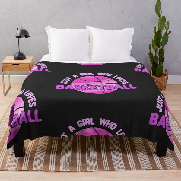 Item preview, Just A Girl Who Loves Basketball - Cute Pink designed and sold by Chubuter.