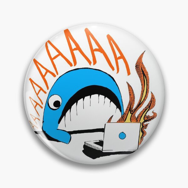 Item preview, Meltdown - Whale Watching Computer On Fire designed and sold by Frustration Free Tech.
