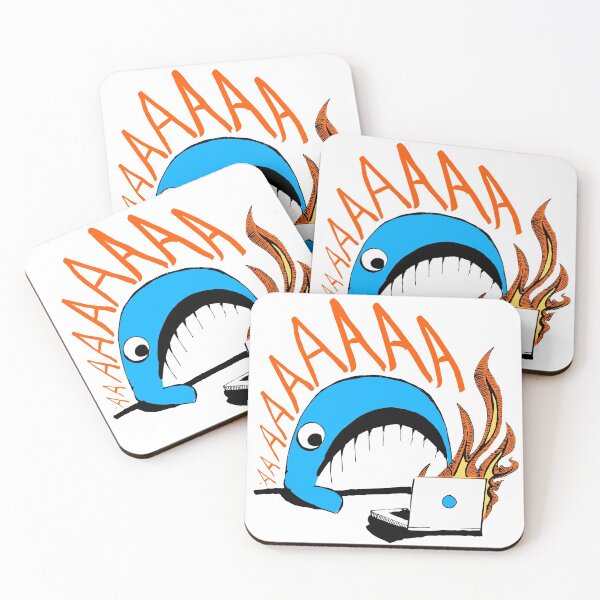 Item preview, Meltdown - Whale Watching Computer On Fire designed and sold by Frustration Free Tech.