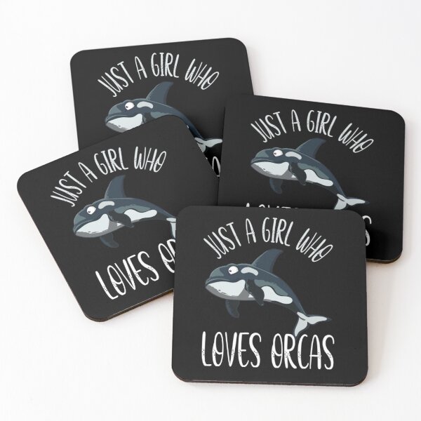 Item preview, Just A Girl Who Loves Orcas designed and sold by JoyceBova.