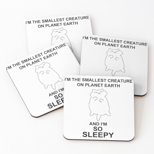 so sleepy Coasters (Set of 4)