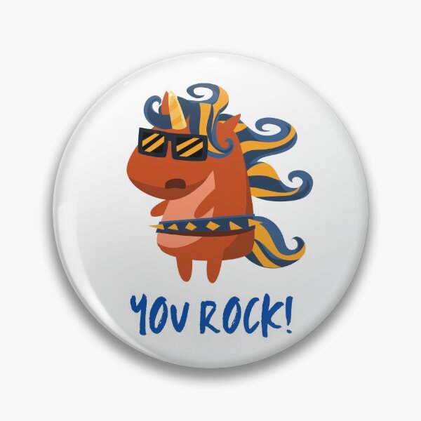 Item preview, You rock unicorn designed and sold by Arinom.