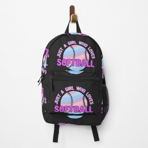 Item preview, Just A Girl Who Loves Softball - Cute Pink designed and sold by Chubuter.