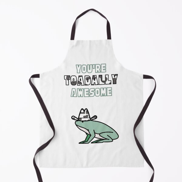 Item preview, Frog With Cow Hat - You're Toadally Awesome designed and sold by yumiso.