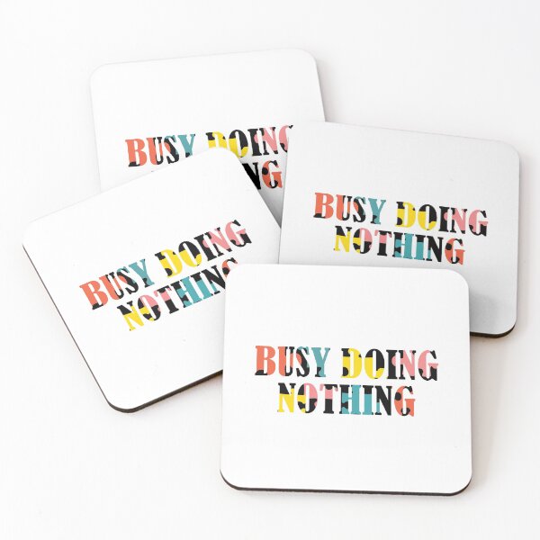 Item preview, Busy doing nothing designed and sold by Mandala & More.