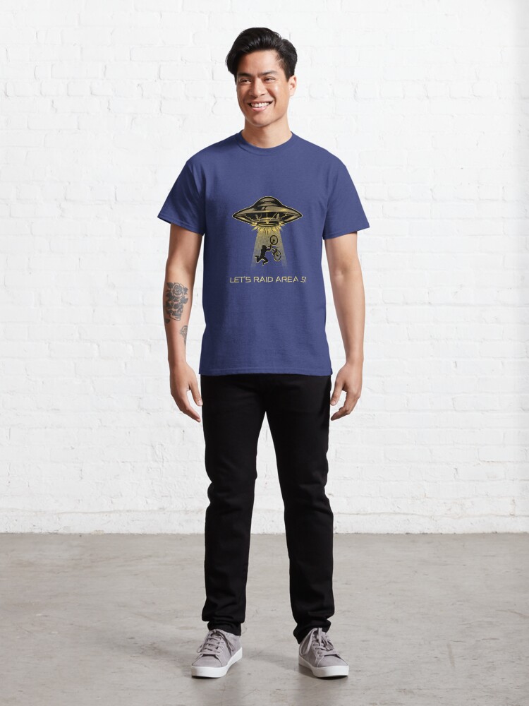 Alternate view of Let's Raid Area 51! Classic T-Shirt