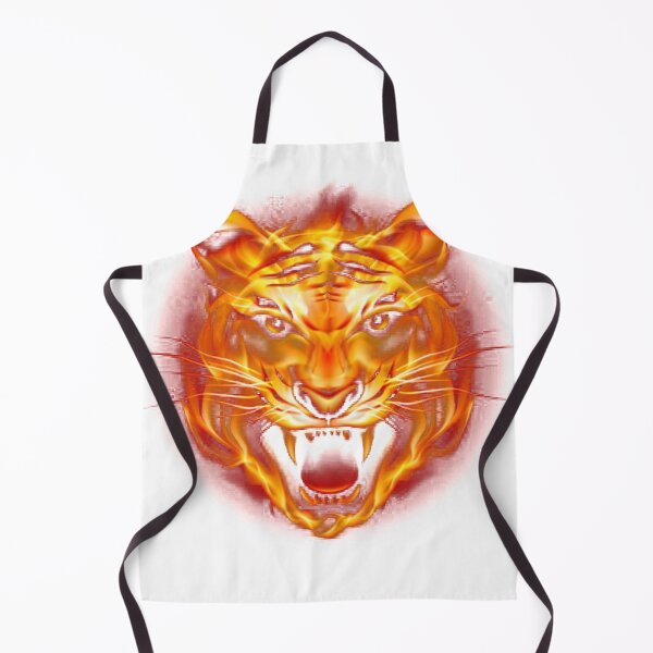 Item preview, Fierce fire tiger designed and sold by MIRAMODE.