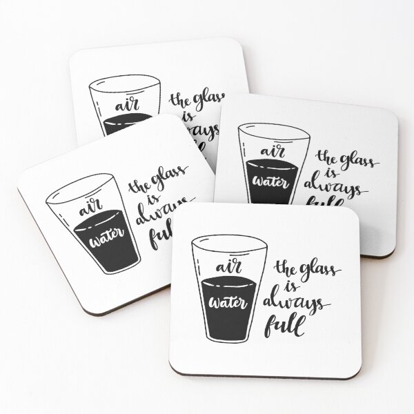 Item preview, The glass is always full designed and sold by ValentinaHramov.