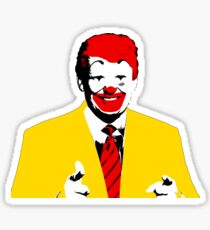 Pegatina Ronald McDonald Trump