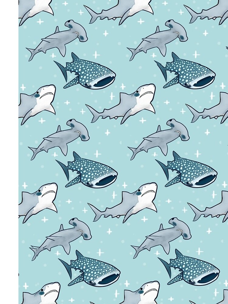 Shark Pattern by wizarddog