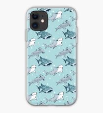 Shark Pattern iPhone Case