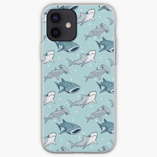 Shark Pattern iPhone Soft Case