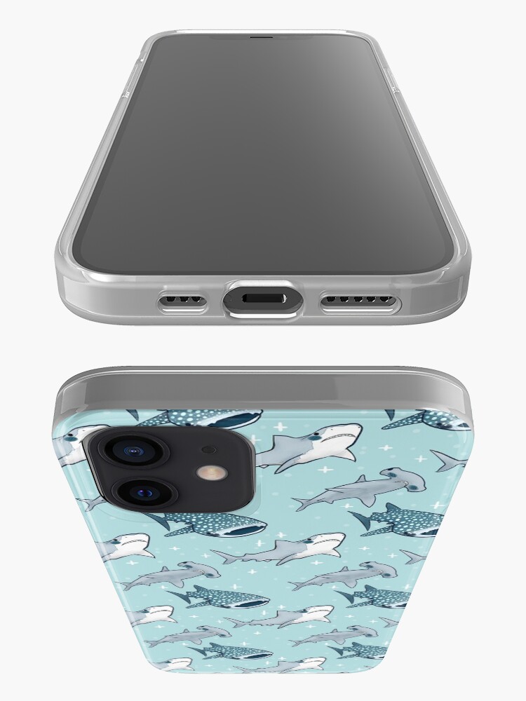 Alternate view of Shark Pattern iPhone Case & Cover