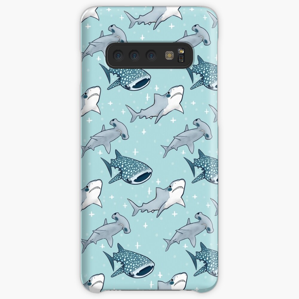 Shark Pattern Case & Skin for Samsung Galaxy