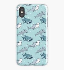 Shark Pattern iPhone Case