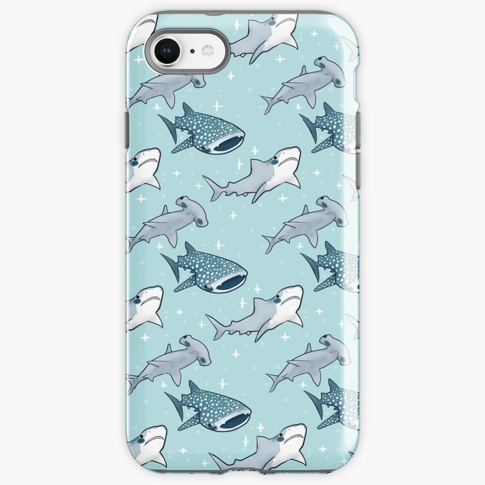 Shark Pattern iPhone Case & Cover
