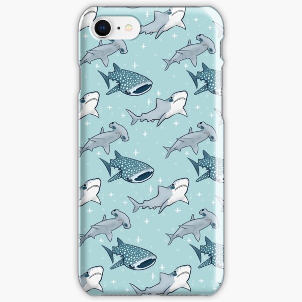 Shark Pattern iPhone Snap Case