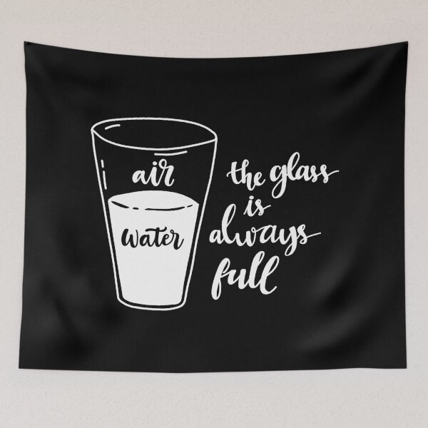 Item preview, The glass is always full designed and sold by ValentinaHramov.