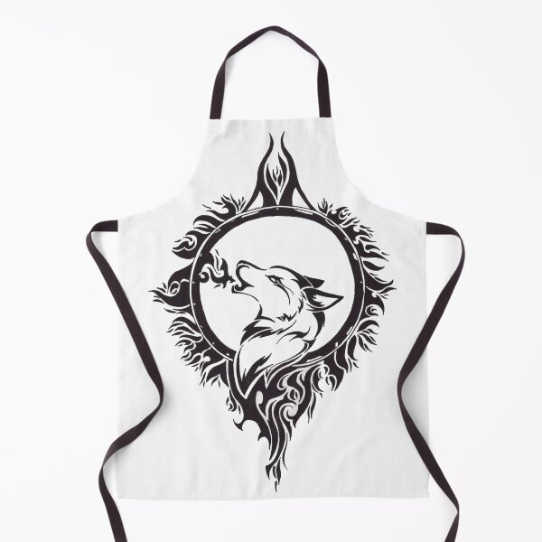 Item preview, wolf tribal design designed and sold by KarmaRoots.