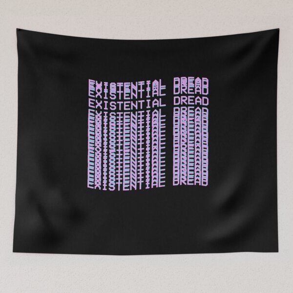 Item preview, Vaporwave Art - Existential Dread - 80s Retro Aesthetic Streetwear designed and sold by Hitagivapor.