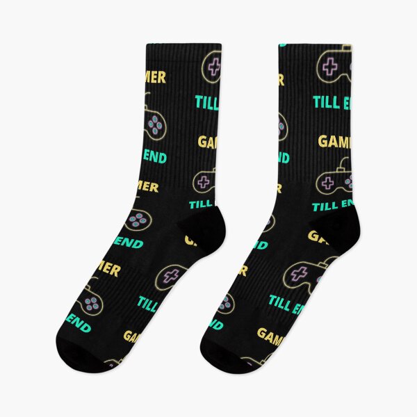 Item preview, gamer till the end designed and sold by Zaibo.