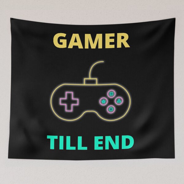 Item preview, gamer till the end designed and sold by Zaibo.