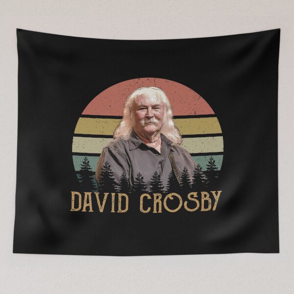 Item preview, Funny David Friend Crosby American Singer Art designed and sold by JohnnyCatherine.