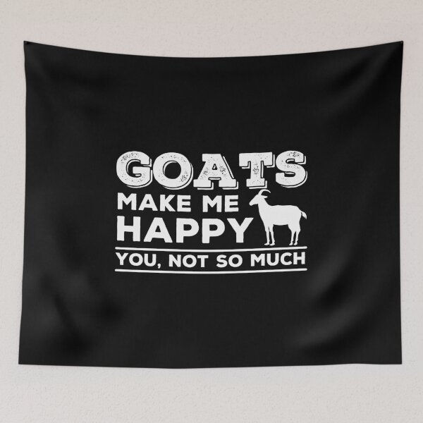 Item preview, Goats Make Me Happy you not so much designed and sold by ohmier.