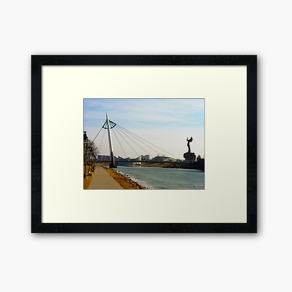 Keeper of the Plains Framed Art Print
