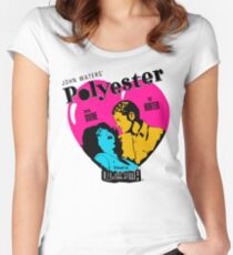 Polyester: Hello Francine! Women's Fitted Scoop T-Shirt