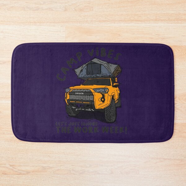 Item preview, 4runner Toyota 4Runner Camp Vibes Let's Just Ignore the Work Week - Orange designed and sold by LugCraft1987.