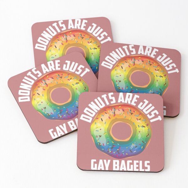 Item preview, Donuts Are Just Gay Bagels designed and sold by HungDesigner.