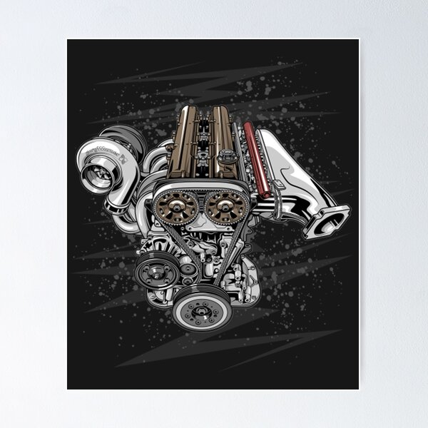 Item preview, Toyota 2jz Gte Toyota 2jz gte engine designed and sold by LugCraft1987.
