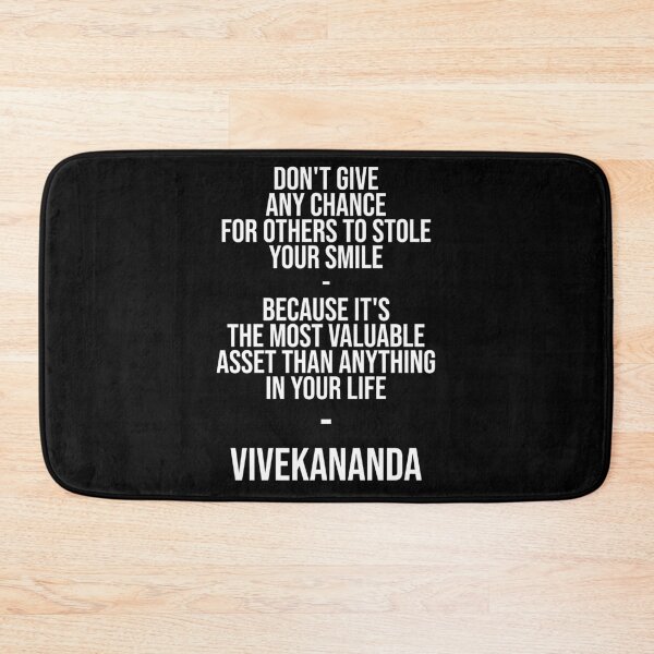 Item preview, Your Smile - Vivekananda quote designed and sold by Philippe Derungs.