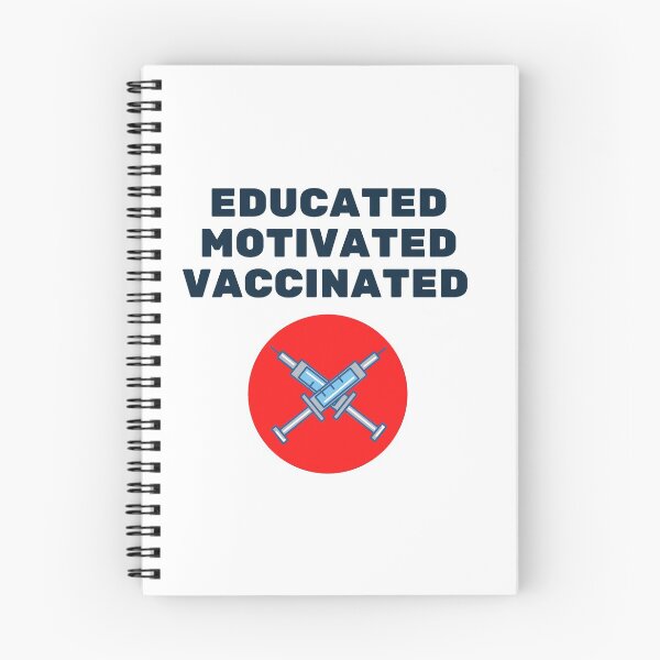 Item preview, Educado, motivado, vacunado designed and sold by Buzzdesigns.