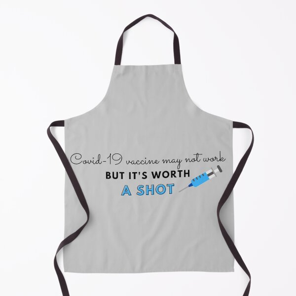 Item preview, Covid vaccine is worth a shot. Vaccine joke designed and sold by soniaaseguin.