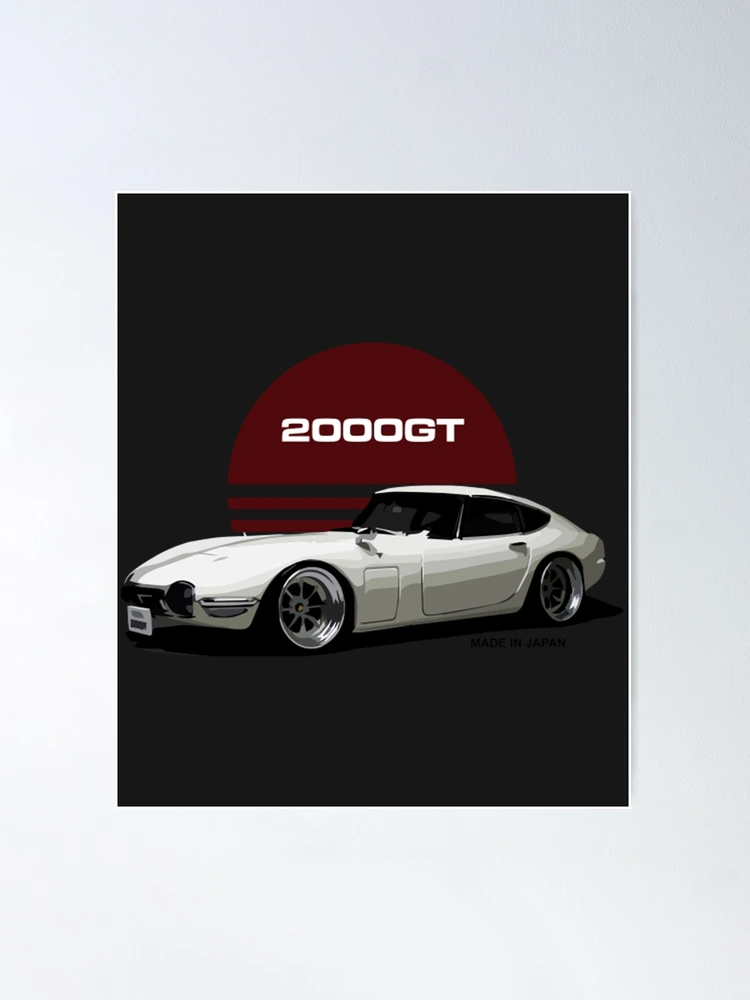 TOYOTA 2000GT ポスター fposter,medium,wall_texture,