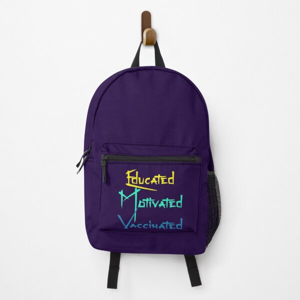 Item preview, Educated Motivated Vaccinated designed and sold by reelanimedragon.