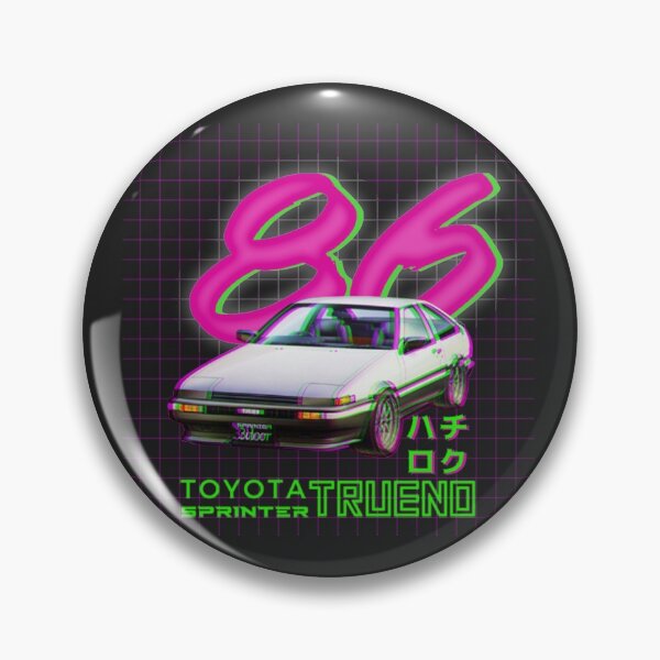 Item preview, Toyota Ae86 INITIAL D AE86 TOYOTA  RETROWAVE designed and sold by LugCraft1987.