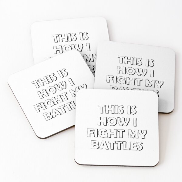 Item preview, This is how I fight my battles designed and sold by Mandala & More.
