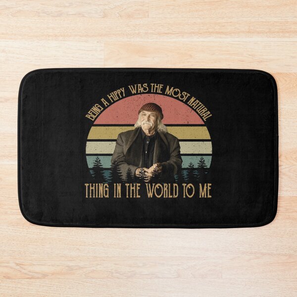 Item preview, David Crosby Músico de rock estadounidense Ser hippy era lo más natural designed and sold by JohnnyCatherine.