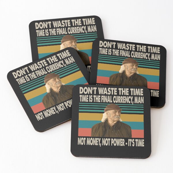Item preview, David Friend Crosby Quote Don't Waste The Time Love Rock Music Art designed and sold by JohnnyCatherine.